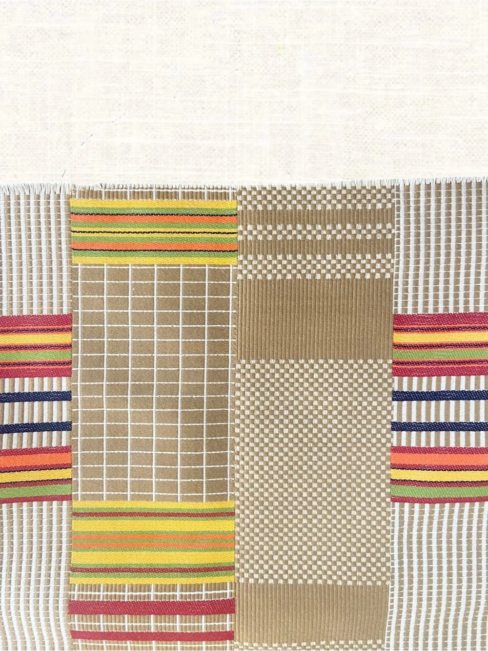 Kente-style Woven Fabric